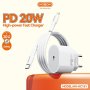 MOXOM MX-HC151 20W Type-C na Lightning punjač beli - slika 3