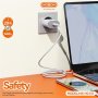 MOXOM MX-HC151 20W Type-C na Lightning punjač beli - slika 4