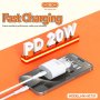 MOXOM MX-HC151 20W Type-C na Lightning punjač beli - slika 5