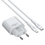 MOXOM MX-HC151 20W Type-C na Lightning punjač beli - slika 1