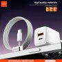 MOXOM MX-HC206 18W Fast PD 20W Type C na Type C punjač sivi - slika 4