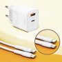 MOXOM MX-HC134 20W Type C na Type C punjač beli - slika 4