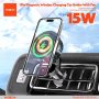 MOXOM MX-VS135 Wireless 15W Držač za mobilni telefon crni - slika 3