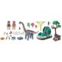 PLAYMOBIL Dinos Set sa brahiosaurusom i hoverkraftom - slika 2
