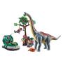 PLAYMOBIL Dinos Set sa brahiosaurusom i hoverkraftom - slika 1
