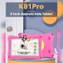 Wintouch K81 Pro 8'' tablet za decu beli / pink futrola - slika 4