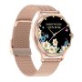 MS MOBILE DT Diamond Smart Watch srebrni zlatni (metalna narukvica) - slika 3