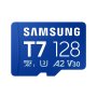 SAMSUNG MicroSD 128GB, T7, UHS-I U3 V30 A2, za 4K i FHD snimanje (MB-MB128T/WW) - slika 2