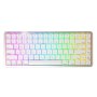 AIKO Air 01 Low Profile Cloud White - Mechanical Gaming Keyboard - slika 1