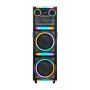 MS MOBILE Zvučnik bluetooth NDR-M1104 60W 2*10 inča sa dva mikrofona crni - slika 3