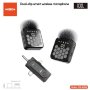 MOXOM Mikrofon bluetooth MX-AX84 Type-C + lightning + 3.5mm jack crni - slika 4