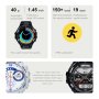 MS MOBILE Smart Watch DT5 Sport crni (silikonska narukvica) - slika 3