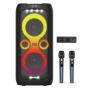 BKK Zvučnik bluetooth K6501C sa dva mikrofona crni - slika 1