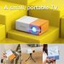 MS MOBILE Mini Led projektor YG300 narandžasti - slika 1