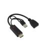 KETTZ HDMI M. na Displayport M. F. Konvertor H2DP-023 0.23CM 4K 60Hz - slika 1