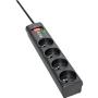 EATON Kabl surge PS4D 4xšuko/prekidač/1m - slika 1