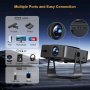 ZEUS Projektor P7-Ultra FHD/LED LCD/7000LUM(400ANSI)/DuaWiFi/mirac/BT/HDMI/USB/zvuč/Android 12 - slika 2