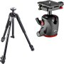 MANFROTTO Tripod SET MT190X3-BDL 190X3 Alu with Ball Head Q6 - slika 1