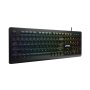 JEDEL LED Light Keyboard K510 crna Gaming - slika 2