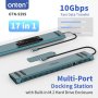 MS MOBILE Dock stanica multifunkcionalna USB Type-C 17u1 sa prikljuckom M.2 SSD (OTN-9399) Onten - slika 4