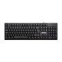 JEDEL Tastatura kancelarijska K29 crna - slika 1
