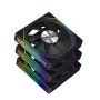 XIGMATEK Infinity G22A ARGB Black 3 komada set ventilatora I kontroler - slika 2