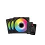 XIGMATEK Infinity G22A ARGB Black 3 komada set ventilatora I kontroler - slika 1