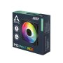 Arctic P12 PRO A-RGB 120mm PWM Black ventilator ACFAN00309A - slika 2