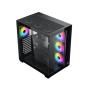 XIGMATEK Aqua V Air ARGB Gaming Black midi kuciste - slika 2