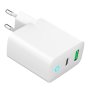 GEMBIRD GEMBIRD TA-UC-PDQC20L-W-01 Gembird punjac 20W, 2-port (USB-A+USB-C) LED, white - slika 3