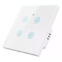 GEMBIRD GEMBIRD ZIGBEE-SMART-4 GANG-RSH-SP004-EU Gembird 4 Smart bezicna prekidaca,APP glasovna kontrola Glass Touch - slika 1