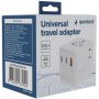 GEMBIRD GEMBIRD Travel adapter TPA-1A2C20-01-W Gembird Univerzalni 20W - slika 5