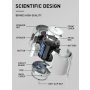 LDNIO Bluetooth zvucnik BTS 12, 5W, sivi - slika 4