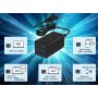 GEMBIRD GEMBIRD TA-UC-2A2C-PD65-01-BK Gembird 4-port 65W GaN USB PowerDelivery brzi punjac, black - slika 2