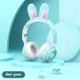 3G Bluetooth slusalice Bunny plave - slika 2