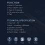 3G Bluetooth zvucnik WS-X65 crni - slika 3