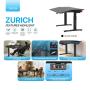 FANTECH Sto Gaming DW314 ZURICH podesivi Ergonomski Magnetic Desk crni - slika 3