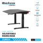 FANTECH Sto Gaming DW314 ZURICH podesivi Ergonomski Magnetic Desk crni - slika 1