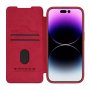 Nillkin Qin Pro Futrola za iPhone 15 Pro Max (6.7) crvena - slika 3