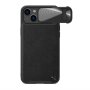 Nillkin Cam Shield Leather S Futrola za iPhone 14 (6.1) crna - slika 1