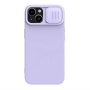 Nillkin Cam Shield Silky Futrola za iPhone 15 Plus (6.7) ljubičasta - slika 1