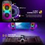FANTECH Bluetooth zvucnik NP02 NeraParty crni - slika 2