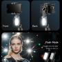 3G Tripod stabilizator Q19 smart AI sa selfie stickom i LED svetlom crni - slika 3