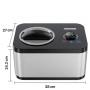 HEINNER Aparat za sladoled HICM-DW154SSBK/1,4l/120W - slika 2