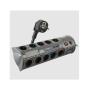 S-LINK Kabl surge PRZ01 10xšuko/2xUSB/3m - slika 1