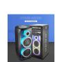 VOLKANO Zvučnik Cyber Dual 8'' Party VK-3903-D8-BK - slika 5