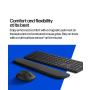 HP Tastatura+miš 580C Dual mode/Palm rest/US/crna - slika 3