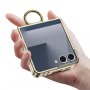 MS MOBILE RING LINES Futrola za Samsung F751B Galaxy Z Flip 7 5G ljubičasta (GKK case) - slika 5