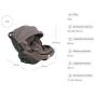 INGLESINA A-S DARWININFREC EVO(40-87CM), CRGREY - slika 2
