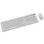 GEMBIRD GEMBIRD KBS-WMS-01-W Gembird Silent Key Pro Business bežièni desktop set, bela, US raspored - slika 1